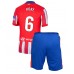 Maillot de foot Atletico Madrid Koke #6 Domicile vêtements enfant 2024-25 Manches Courtes (+ pantalon court)